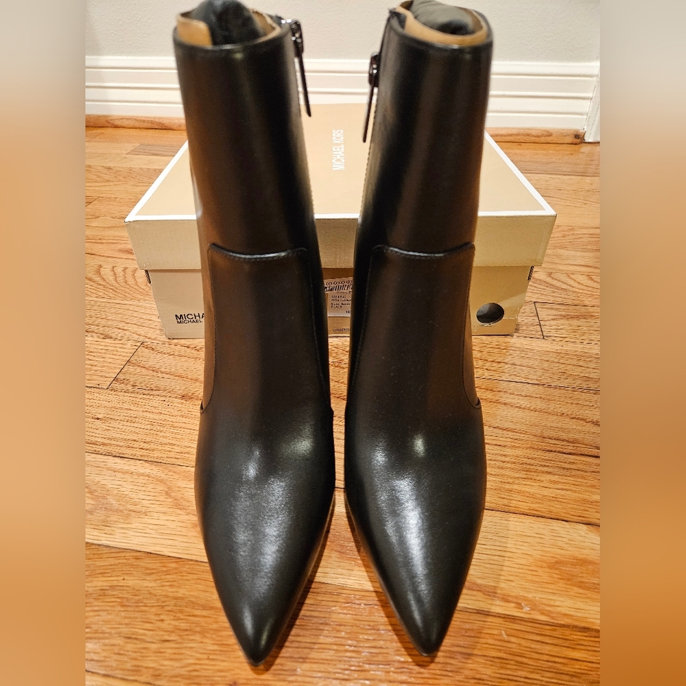 Michael Kors Rue Black Booties